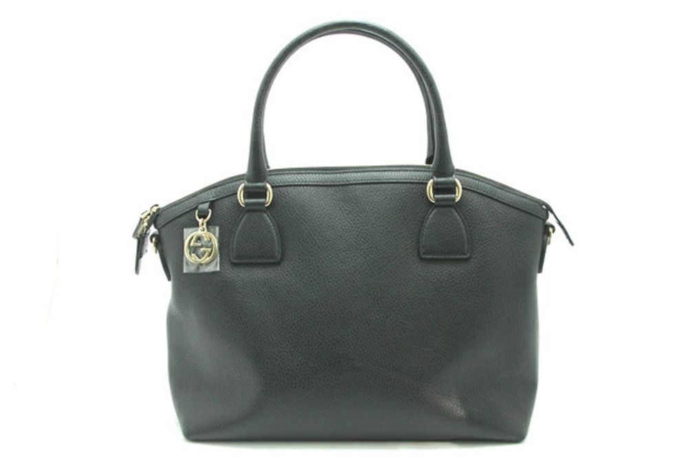 Gucci Handbag Black Leather